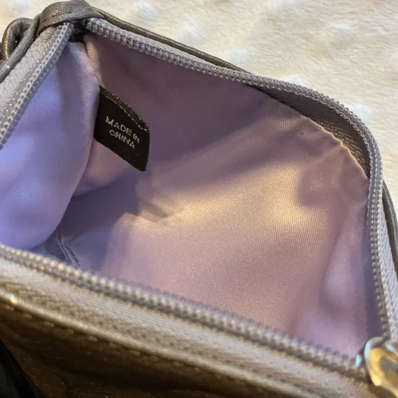 Coach Wristlet with Rose Design - Picture 7 of 7